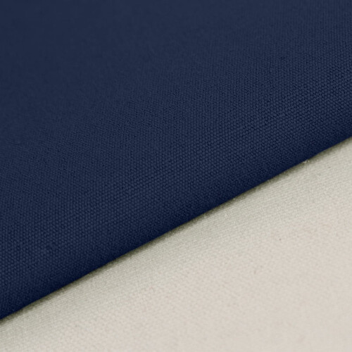 Cotton Canvas Fabric Dark Blue 39 x 59 in