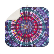 Tapis égouttoir à vaisselle bohème 40 x 45 cm en microfibre lavable