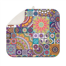 Tapis d'égouttage de cuisine bohème en microfibre 40 x 45 cm
