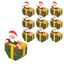 Coffret de 10 boîtes cadeaux empilables pour Noël