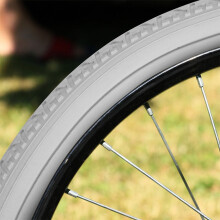 PU Foam Rear Wheel Tire for Manual Wheelchair Grey