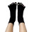 Five Finger Socks Cotton Breathable Soft Rhinestone Decor 1 1
