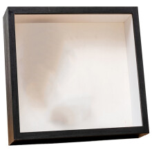 CIYISON Solid Wood Picture Frame with 3D Glass Panel Square