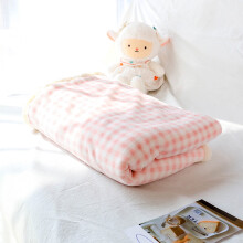 Flannel Blanket Pink 70x50cm Soft Warm Throw for Sofa Bed