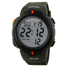 Sports Watch Digital Display Waterproof Stopwatch Timer