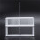 4X 2 in 1 White 24 Pieces Microscope Slides Staining Rack Dish Set 7