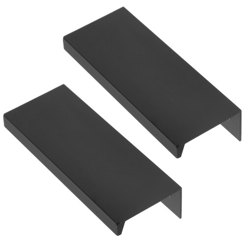 MUSEYA cabinet finger pulls aluminum alloy 1 pair