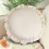 Round Cushion Soft Breathable Throw Pillow White 1