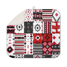 Tapis égouttoir à vaisselle bohème en microfibre 40 x 45 cm