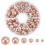 Flat Back Half Round Pearl Cabochons 6 Sizes 4-12mm 690pcs 1
