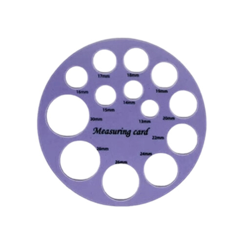 Silicone Measuring Ruler for Breast Shields and Bottle