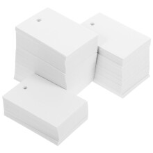 Blank Clothing Tags Paper Labels 250 Pieces
