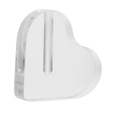 Heart Shaped Acrylic Flower Holder Decoration Set