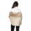 Cachecol longo e macio de inverno com estampa de urso marrom para mulheres. 5