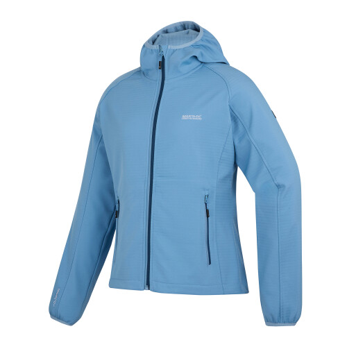 Regatta (8 UK, Washed Denim) Regatta Womens/Ladies Soft Shell Jacket 2