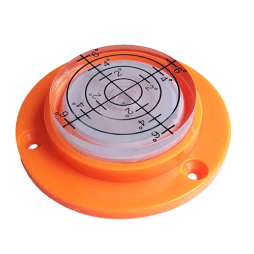 Universal Surface Level Bubble Degree Mark for Calibration