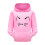 Mädchen-Hoodie aus Baumwolle, langärmeliger Pullover, rosa, Größe 160 1