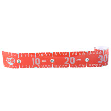Adhesive Fish Ruler, 51Inch Fish Measuring Tape Sticker-Red A