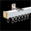 Rail de store coulissant pour plafond, blanc, 120 cm 1