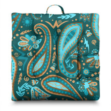 Paisley meditationskudde Boho 22x22 tum