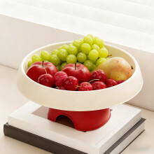 Coupe à fruits haute avec pied haut (1 pièce)
