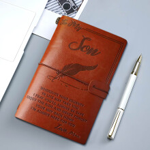 Leather Diary Personalized Engraved 1 Pack