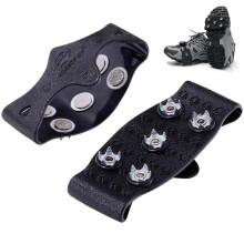 Stainless Steel Adjustable Crampons for Winter Outdoor Use