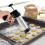 Presse à biscuits en acier inoxydable avec disques et embouts 1