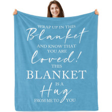 Purple Hug Blanket 60x50 inches for Women