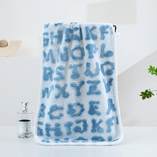 Serviette de bain EGYMEN en polyester doux, absorbant et épais, à séchage rapide
