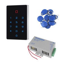 Beleuchtetes Touch-Zutrittskontrollsystem mit Tastatur, wasserdicht, Passwortschutz, Türöffnung per Fernbedienung
