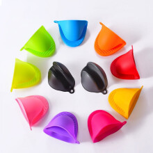Mini gants de cuisine en silicone résistant à la chaleur (lot de 2)