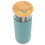 Bambus-Glasbecher mit Deckel (1 Set) 1