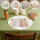 Sets de table ronds Lapin de Pâques, style champêtre, 38 cm 1