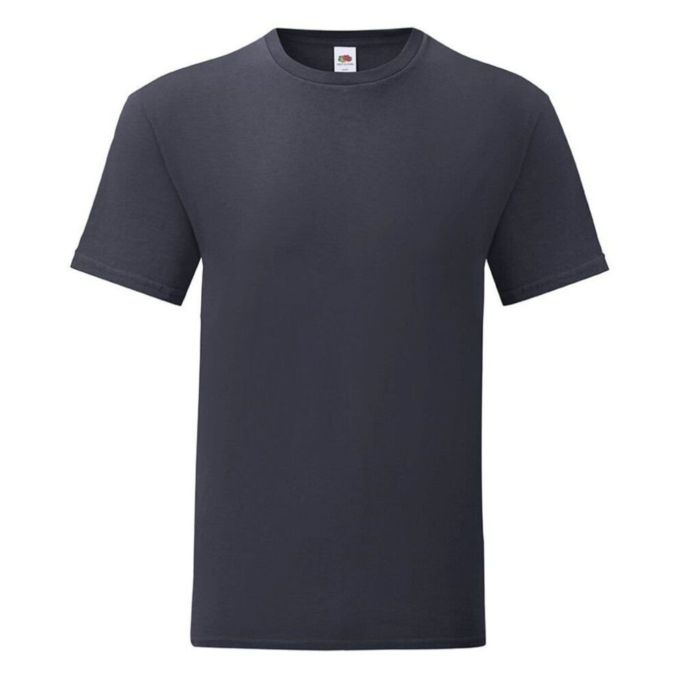 Fruit Of The Loom (S, Deep Navy) Mens Iconic 150 T-Shirt