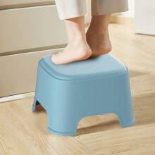 Tabouret en plastique empilable, escabeau compact antidérapant