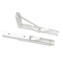 WHAMVOX Stalen Statief Muurbevestiging Opvouwbaar 30 cm Wit