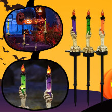 Halloween-luurankokynttiläpanokset vedenpitävät sisätiloihin