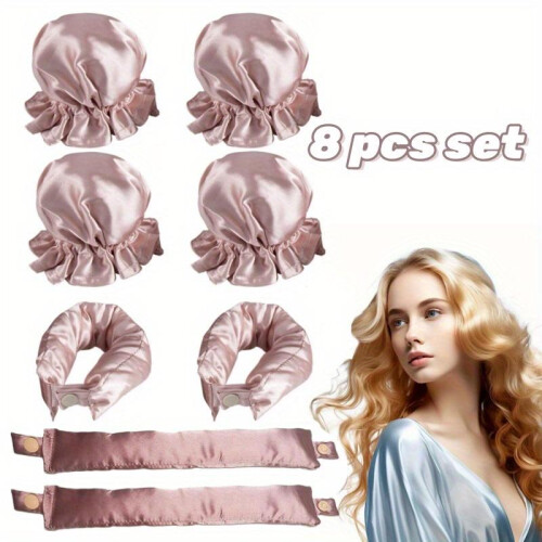 Värmefria locktänger Silk Flexi Rods 8 stycken