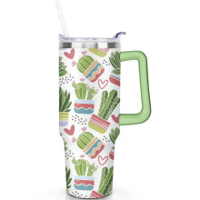 Gobelet isotherme Cactus en acier inoxydable 1,2 L