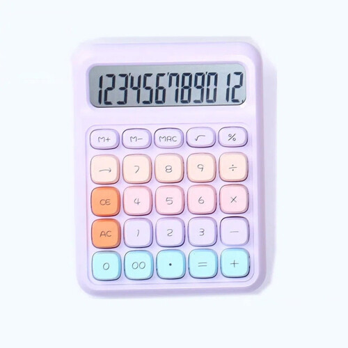 Dopaminberegner Videnskabelig Computer 12-cifret LCD Dual