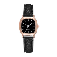 Montre carrée rétro à quartz – Bracelet compatible 20 mm/16 mm,
