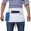 White Half-Length Apron Polyester-Cotton 1 pc 1