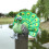 Groene pauw pluche speelgoed, 30 cm 1