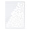 Floral Embossing Folder for Card Making Plastic Template 1
