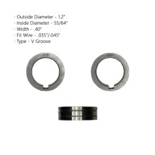 Drive Roll Knurled V U Groove Wire Feed for MIG Welders 023