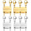 Layered Halsband Lås 18K Guld Silver Separator 1