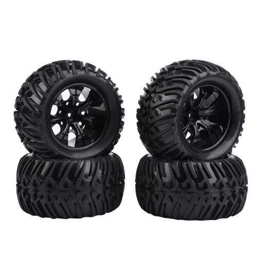 Anvelope auto RC în formă de Y cu butuci, 4 buc.