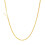 Collier initial en or, fine chaîne de clavicule 1