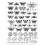 Σφραγίδες Σιλικόνης Moths Clear 11,69x8,27 ίντσες 8